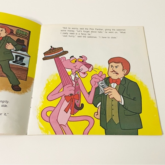 The Pink Panther and the Fancy Party Book A Golden Look Look Book - Picture 14 of 16